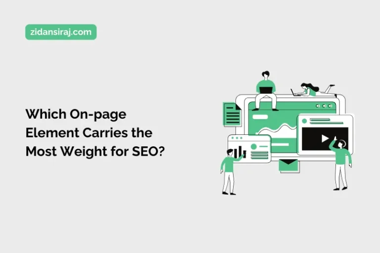 Which On Page Element Carries the Most Weight for SEO